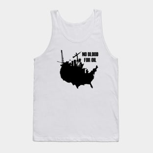 No Blood For Oil Tank Top